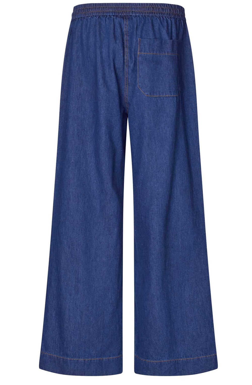Dark Denim Polyxena Wide Leg Trousers