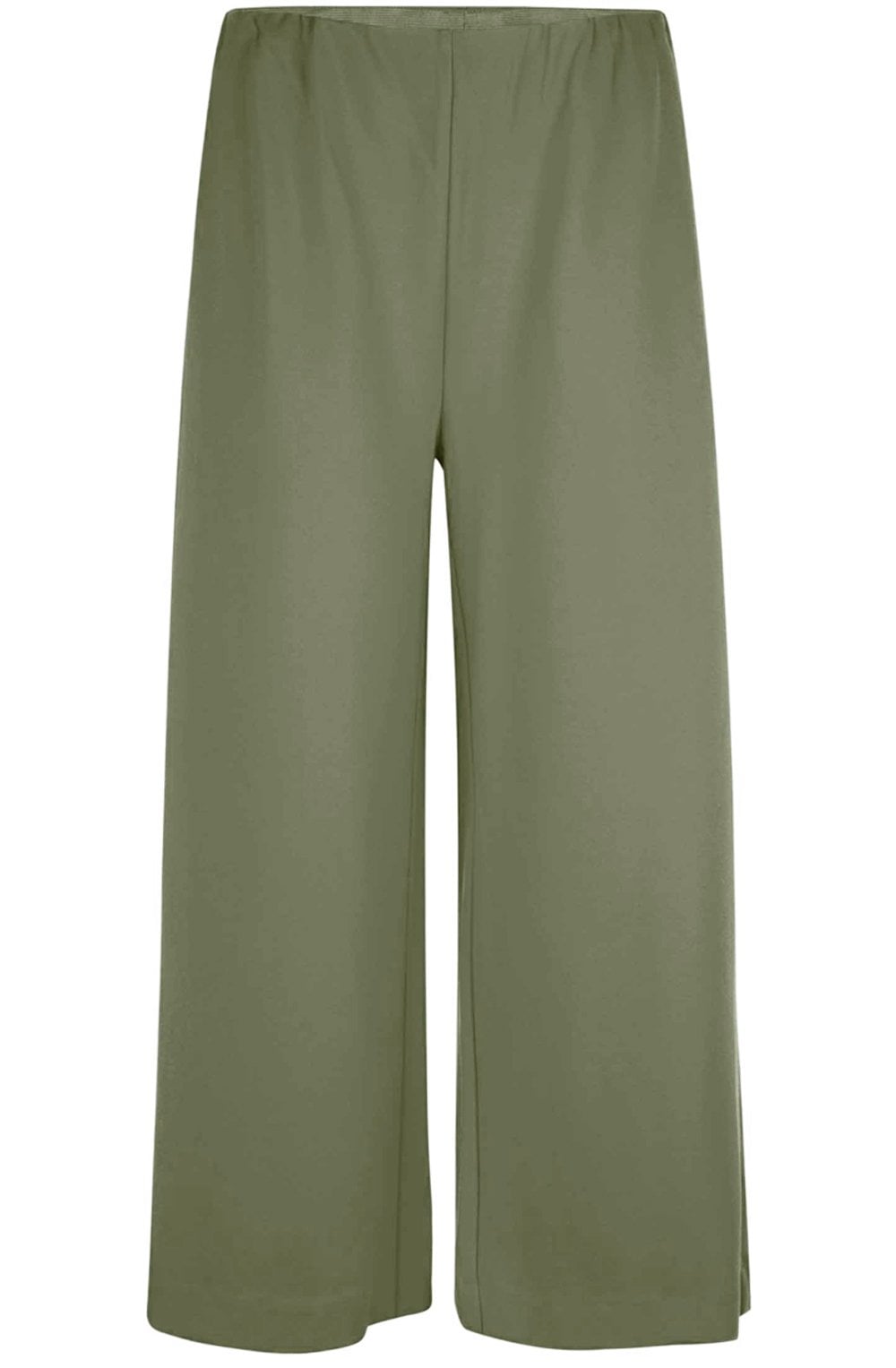 Dark Lichen Green Piri Jersey Culottes