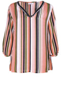Darla Blush Candy Stripe Top