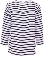 Davida Black Original Striped Top