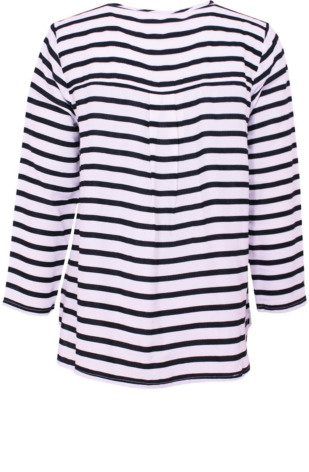 Davida Black Original Striped Top