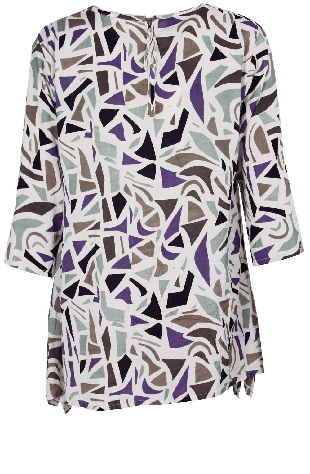 Dea Geometric Print Top