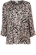 Debbi rose print top