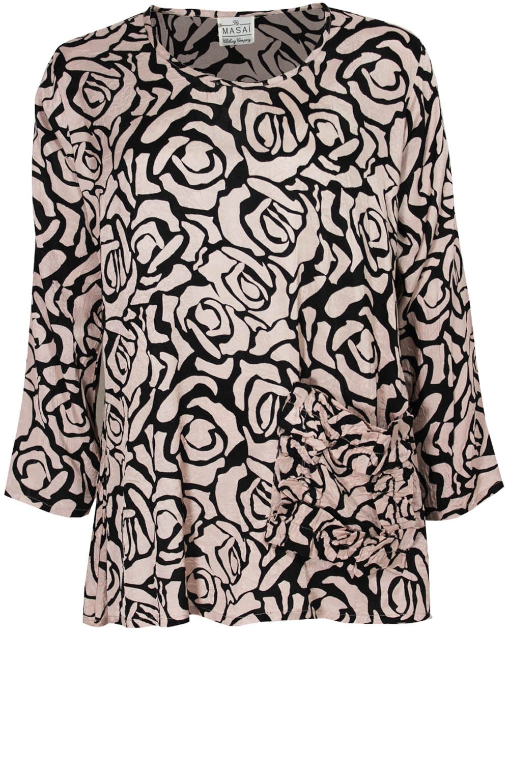 Debbi rose print top