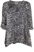 Debora Bold Print Top