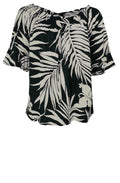 Debris Palm Print Top