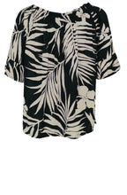 Debris Palm Print Top