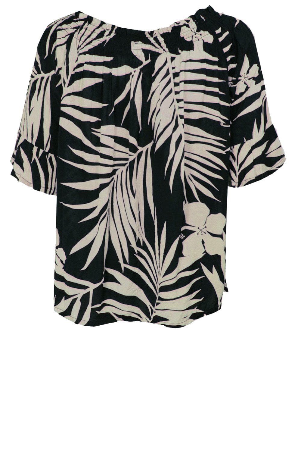 Debris Palm Print Top