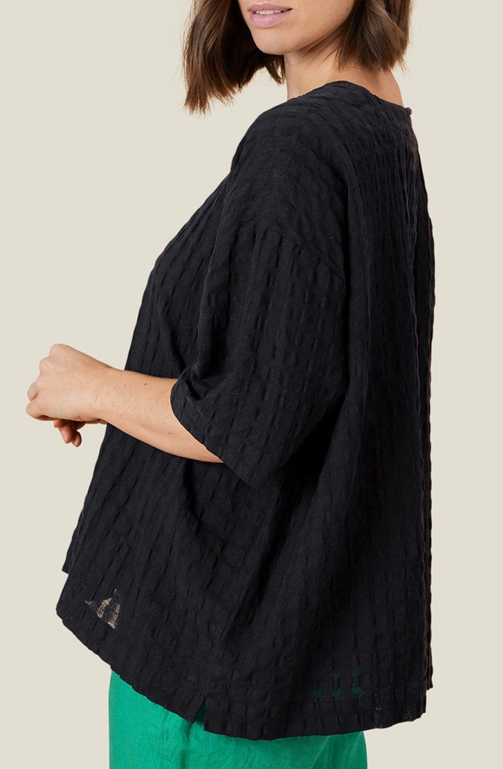 Degana Oversize Black Top