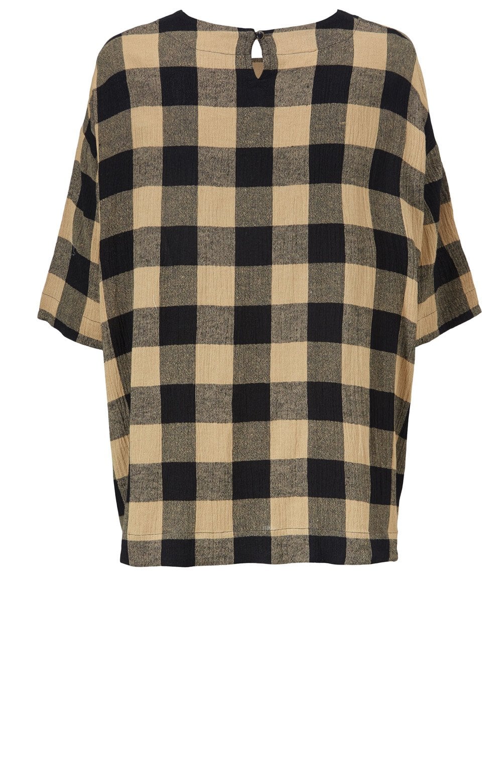 Degana Oversize Checked Top
