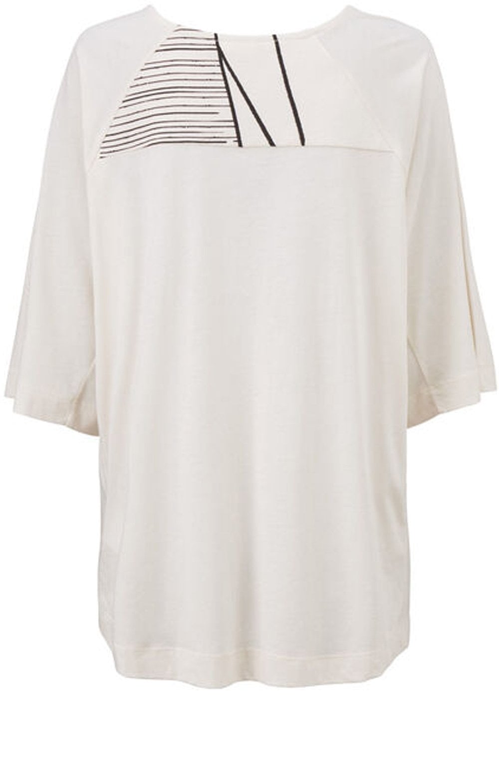 Dejana Stripe Design Top