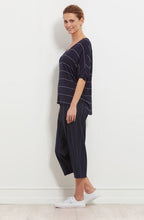 Delice Navy Original Stripe Top