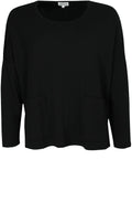 Dido Black Over Sized Sweatshirt