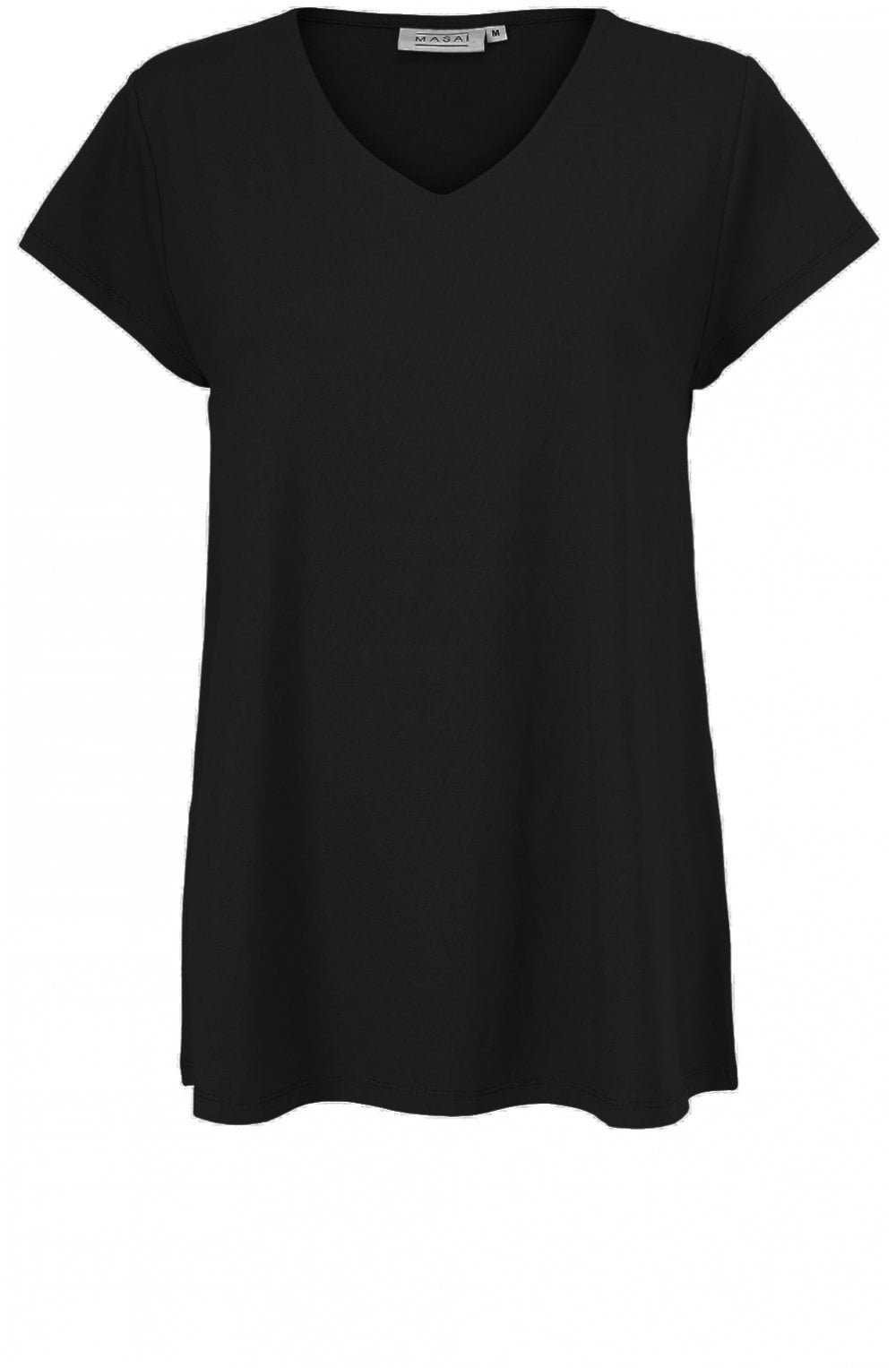 Digna Black Jersey Top