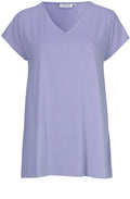 Digna Violet Jersey Top