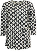 Dilek Bold Print Jersey Top