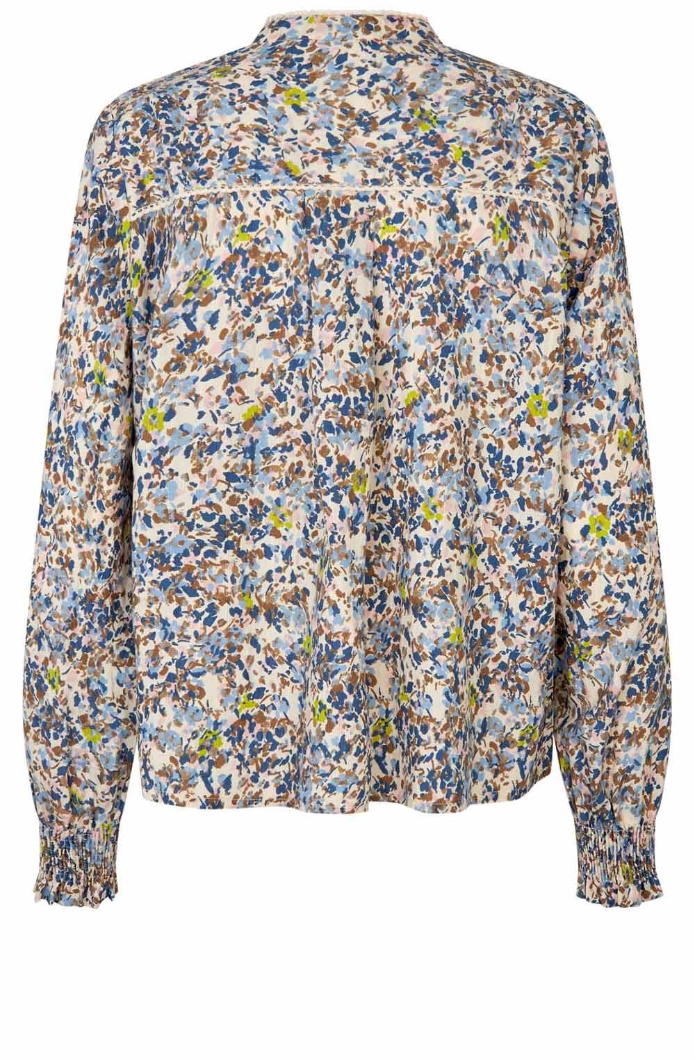 Dionelle Placid Blue Floral Blouse