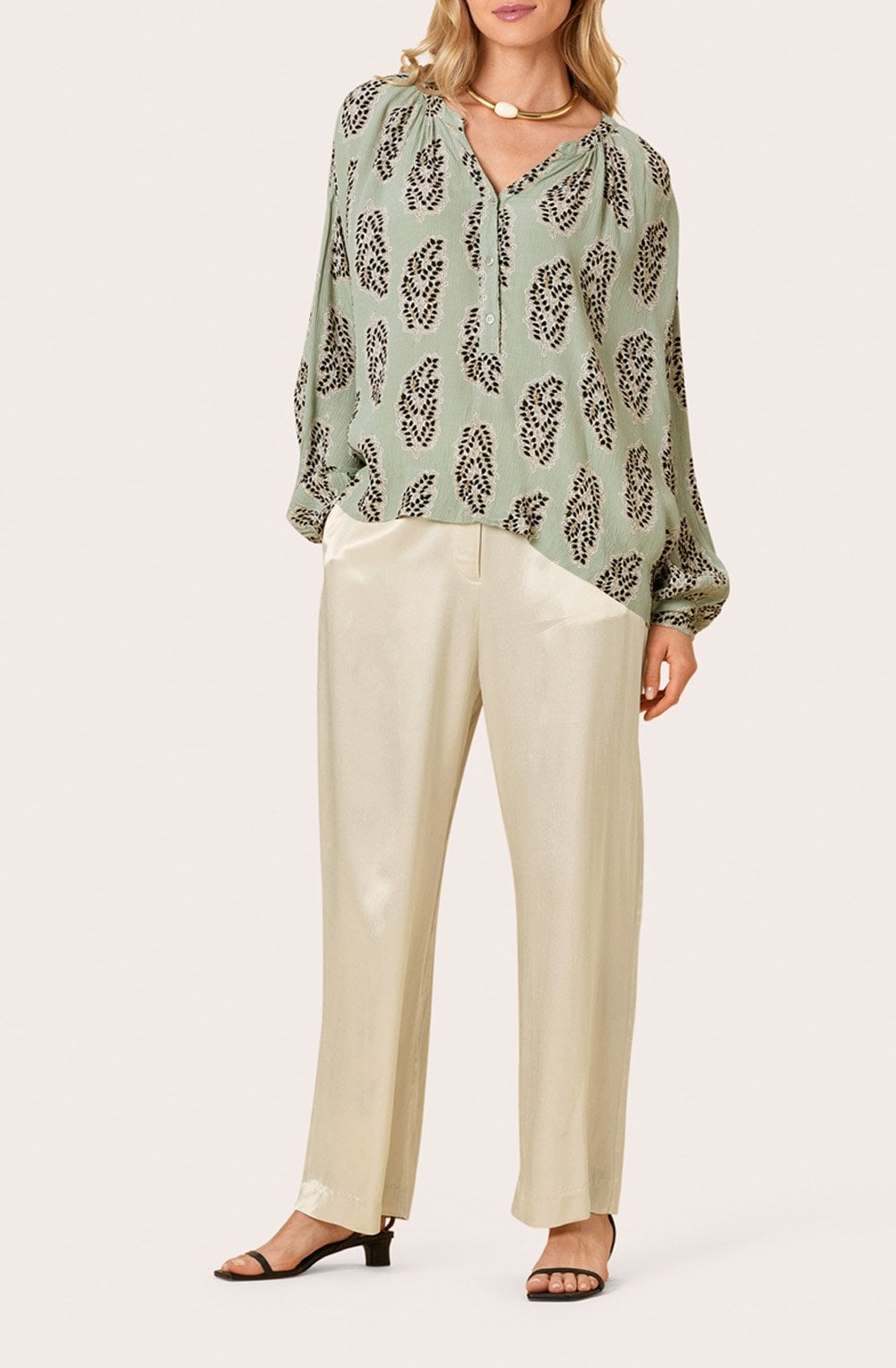 Dolma Desert Sage Blouse