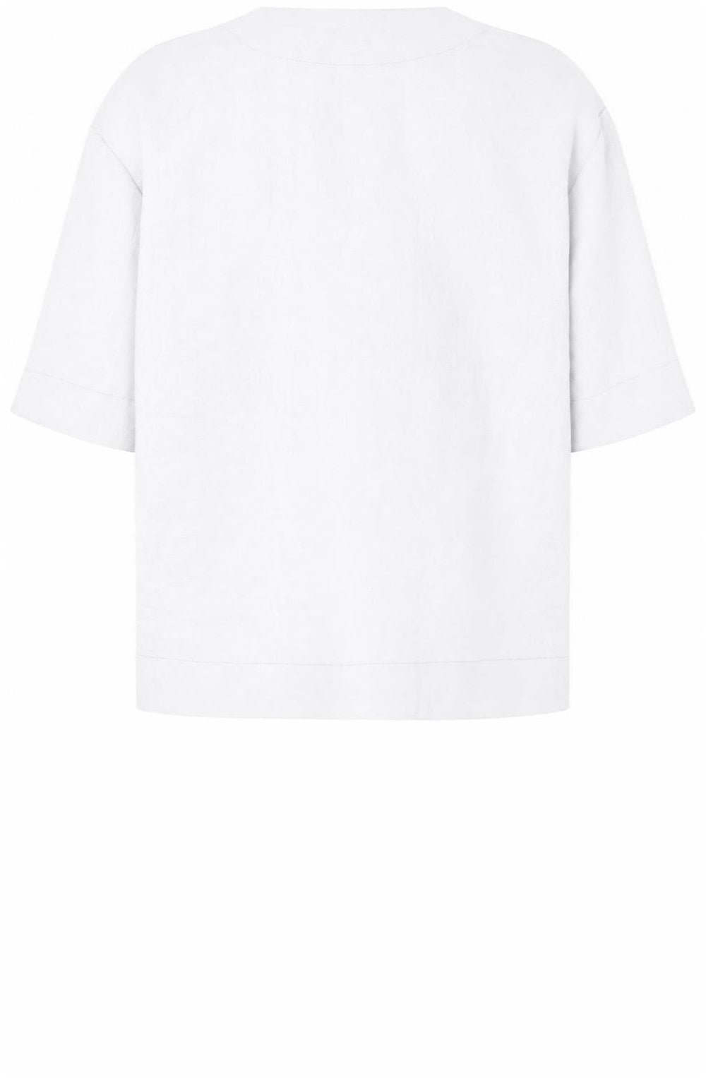 Dolorea White Linen Top
