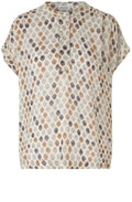 Domiti Patterned Sleeveless Top