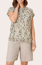 Domiti Patterned Sleeveless Top