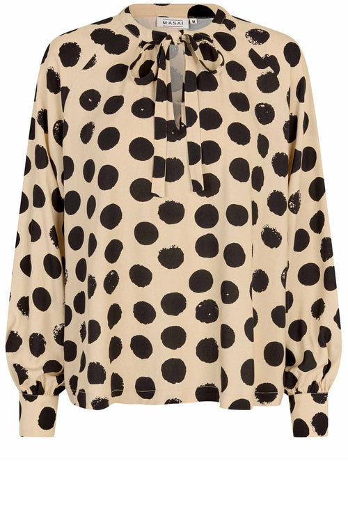 Dortea Polka Dot Blouse