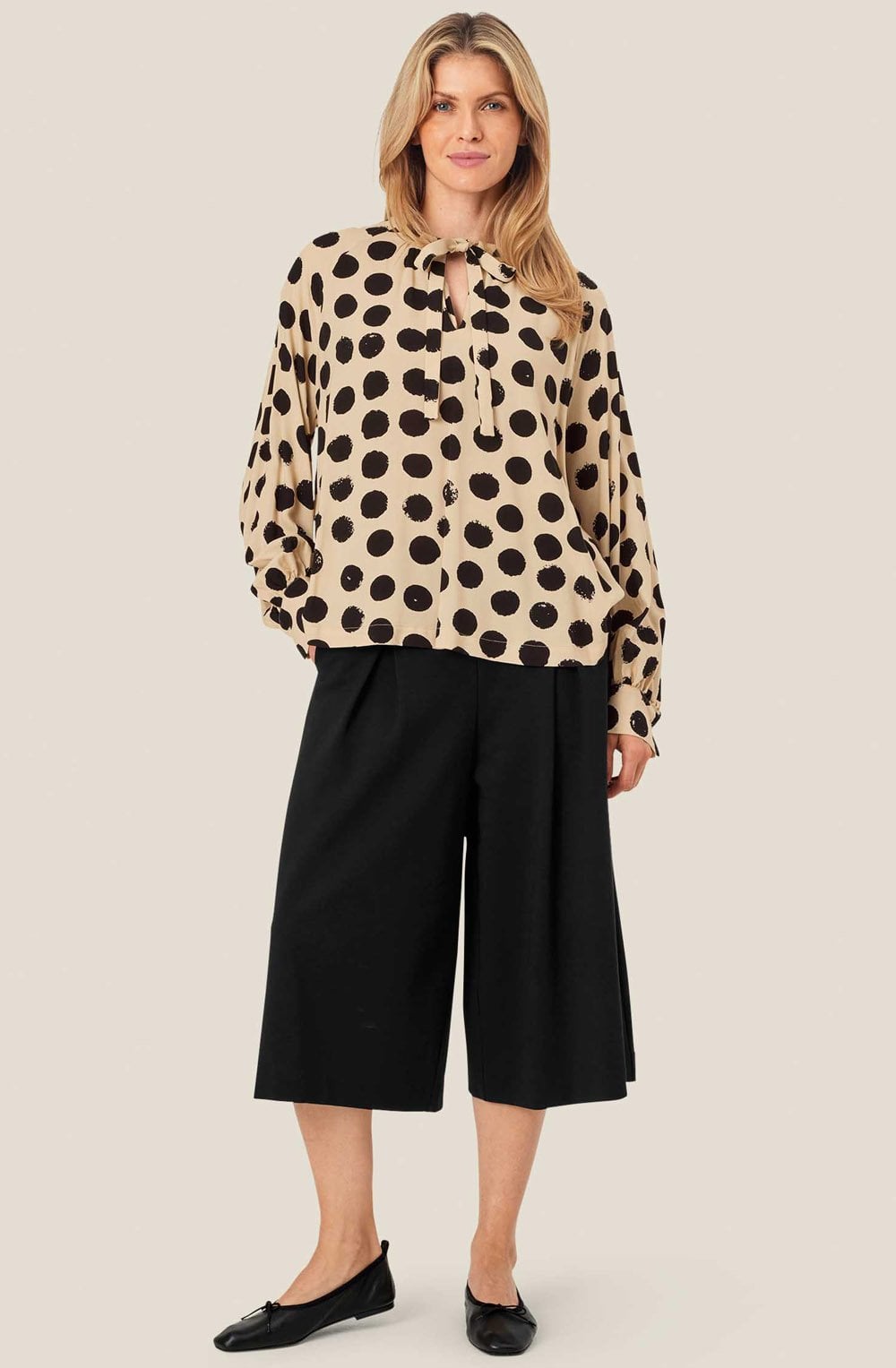 Dortea Polka Dot Blouse