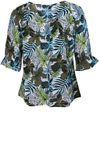 Dotti Tropical Print Top