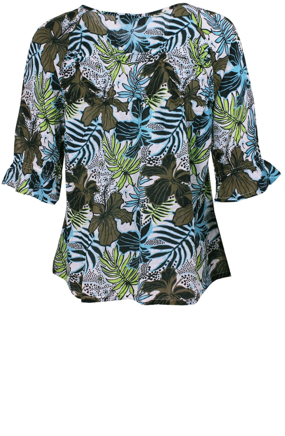 Dotti Tropical Print Top