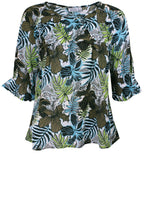 Dotti Tropical Print Top