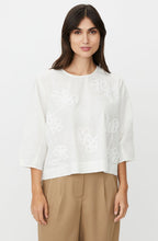 Drenithra Jet Stream Embroidered Box Blouse