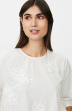 Drenithra Jet Stream Embroidered Box Blouse