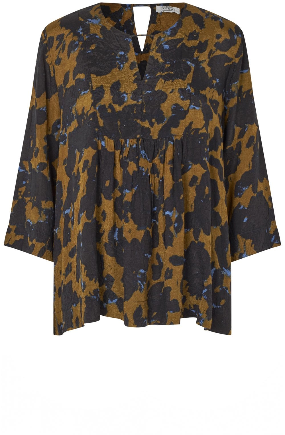 Durion Breen Silk Touch V Neck Blouse