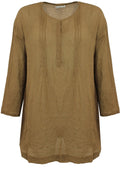 Dyani Tan over sized Top