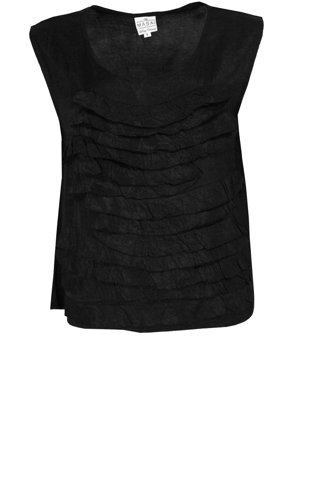Earleen front pleated top