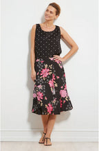 Eda Black Spot Print Top