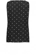 Eda Black Spot Print Top