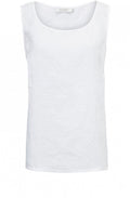Eda White Linen Top