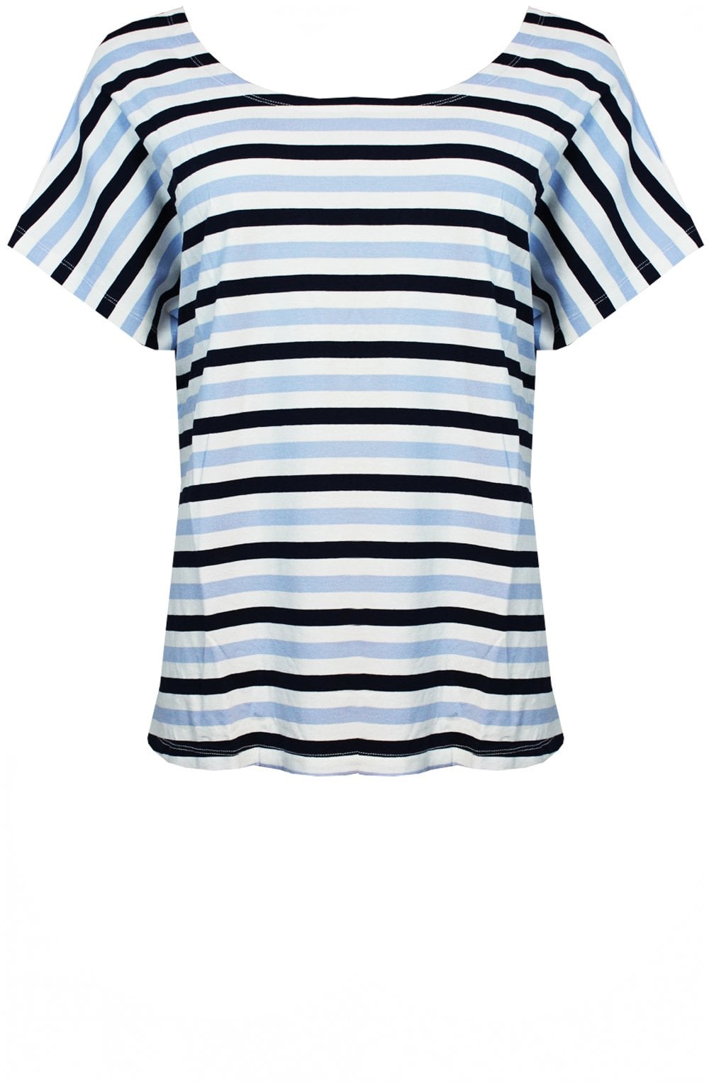 Edel Blue Striped Top