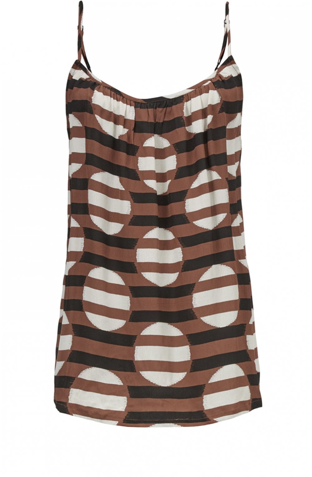 Edie Circular Print Camisole