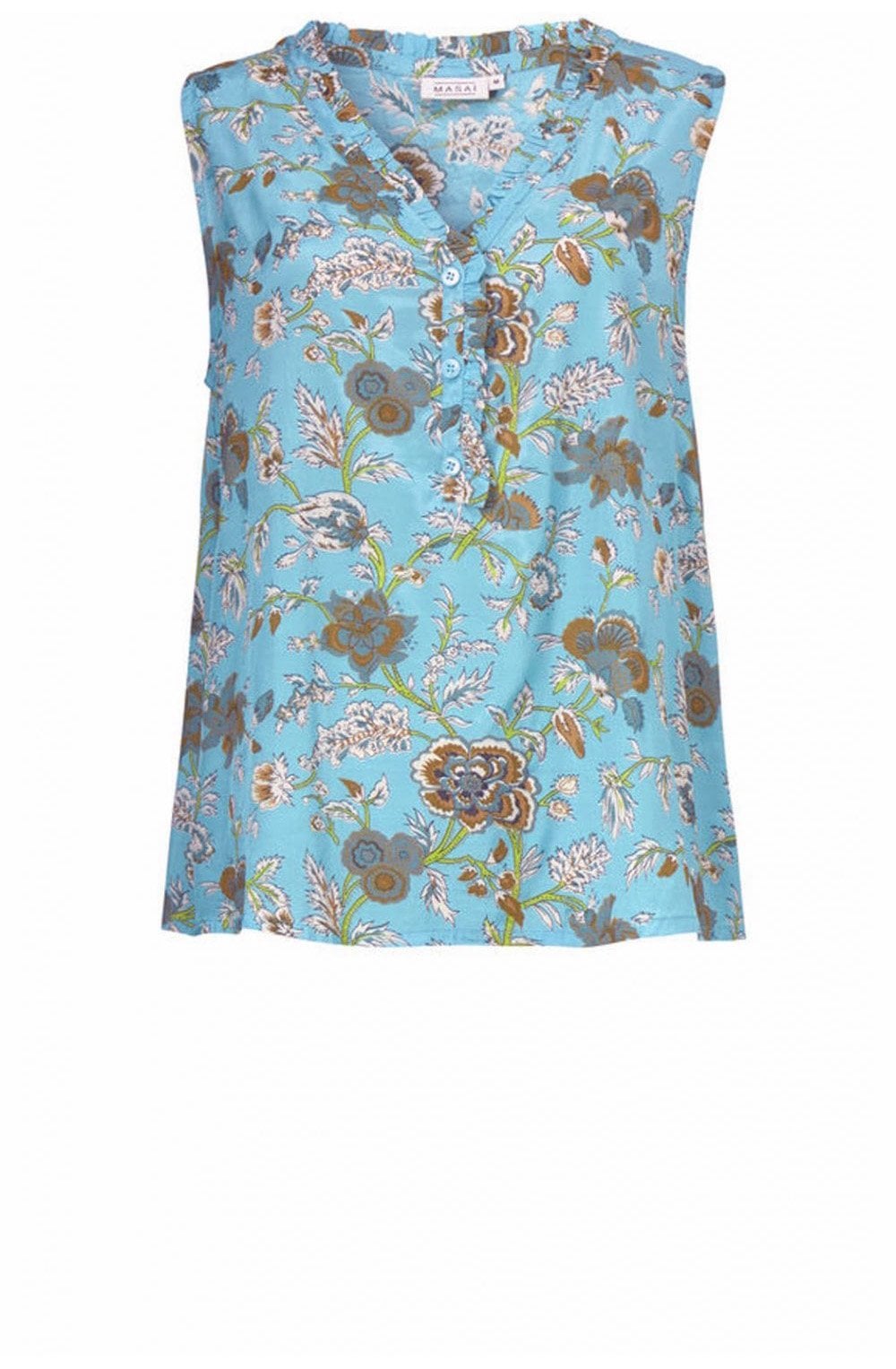 Editta Floral Sleeveless Top