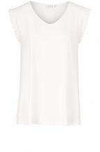 Edwina White Jersey Top