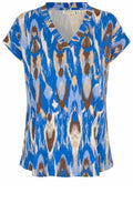 Efa Nebulas Blue Graphic Print T Shirt