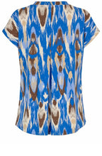 Efa Nebulas Blue Graphic Print T Shirt