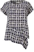Egle Check Print Top