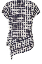 Egle Check Print Top
