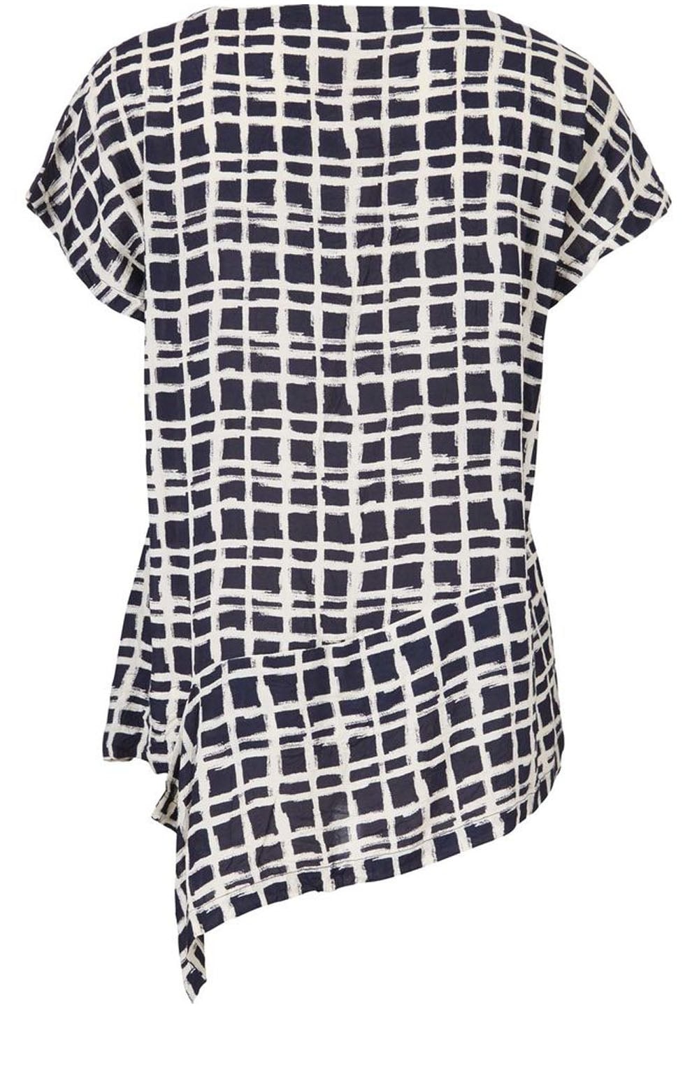 Egle Check Print Top