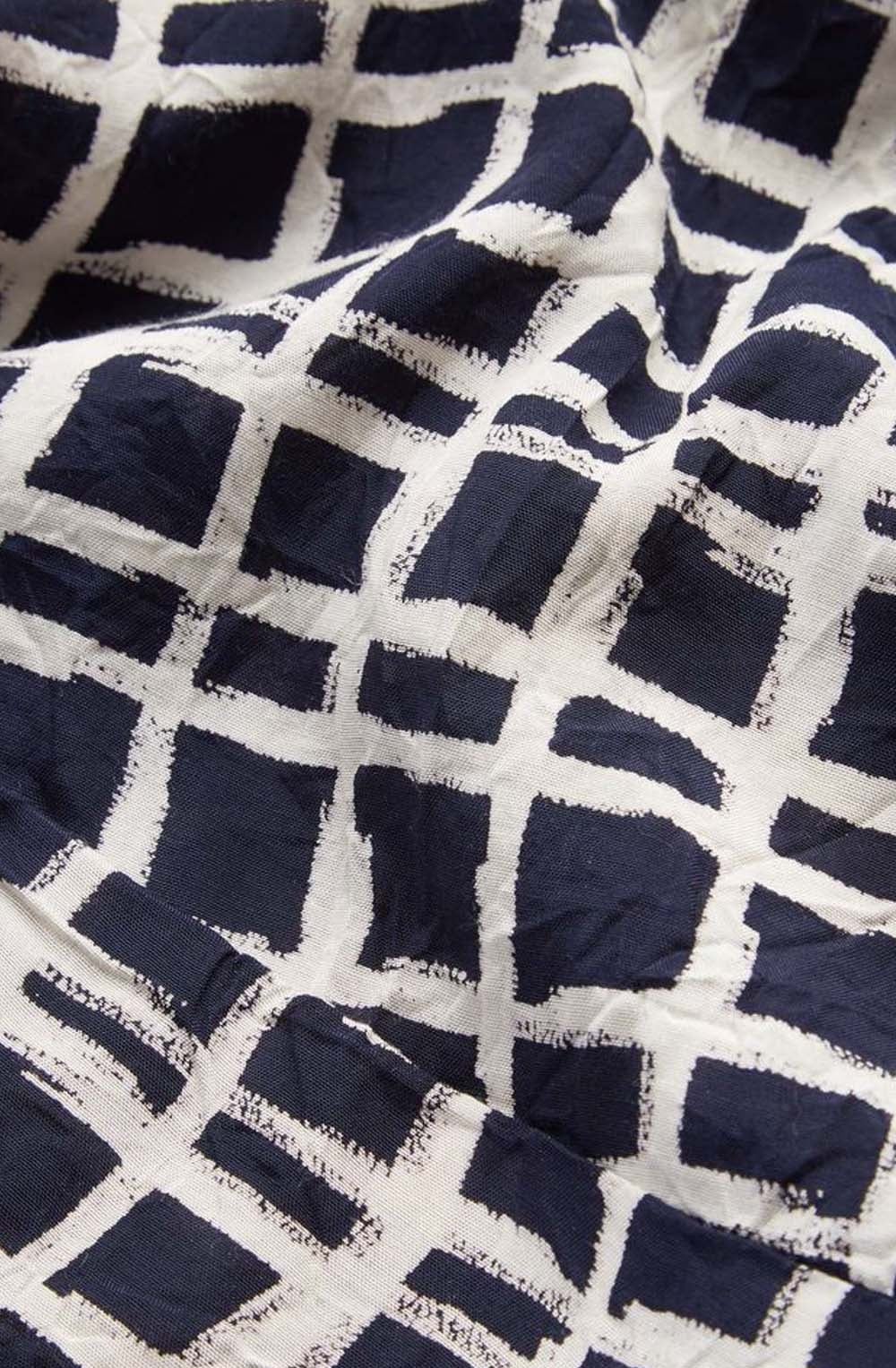 Egle Check Print Top
