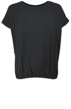 Eione Black Jersey Top