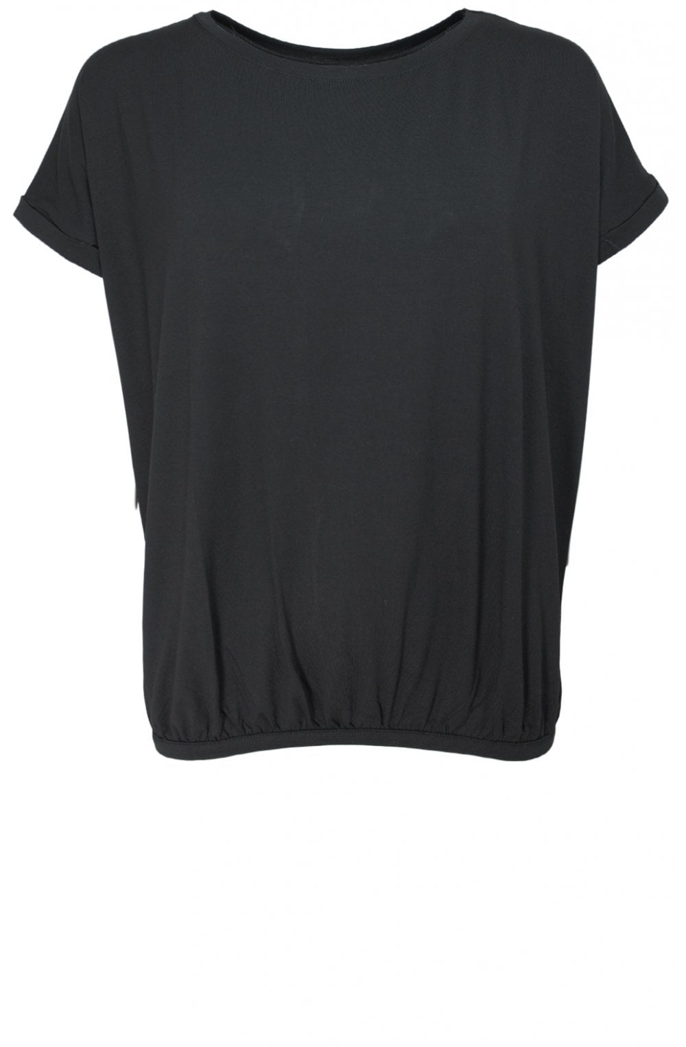Eione Black Jersey Top